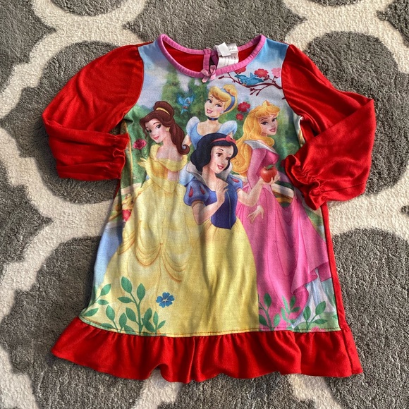 Disney Princess red short nightgown